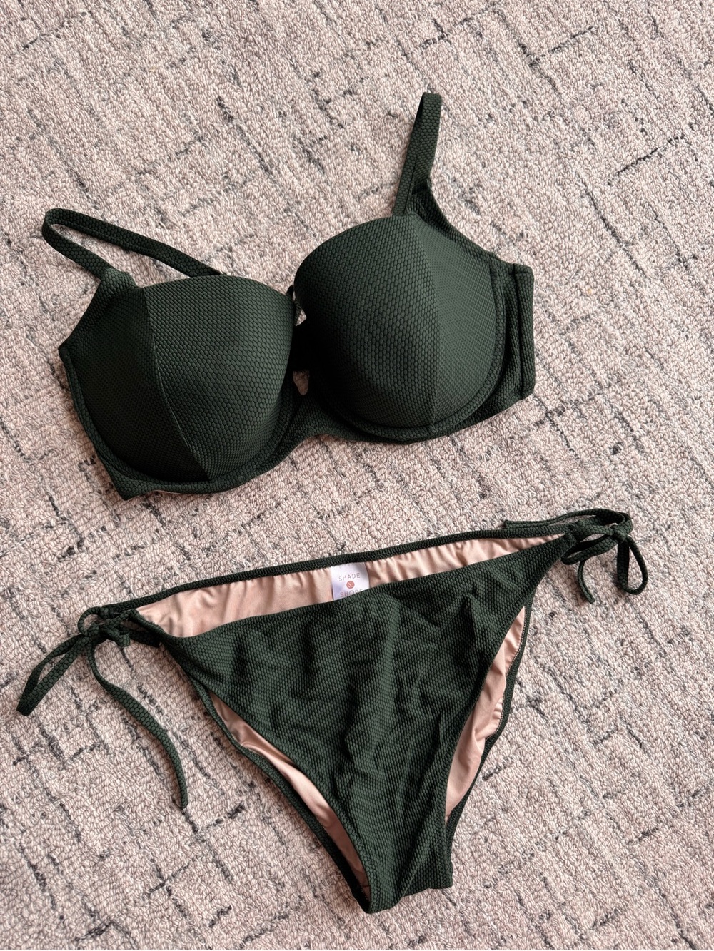 Shade & Shore green bikini XL